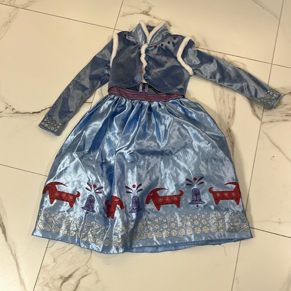 Adorable disneys frozen adventure Anna dress